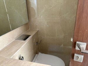 Bathroom in 1 BHK Apartment at Hiranandani Highland, Powai – for Rent