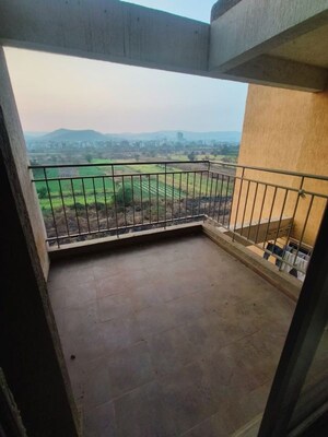 Balcony in 2 BHK Apartment at Shapoorji Pallonji Sensorium, Hinjewadi – for Rent