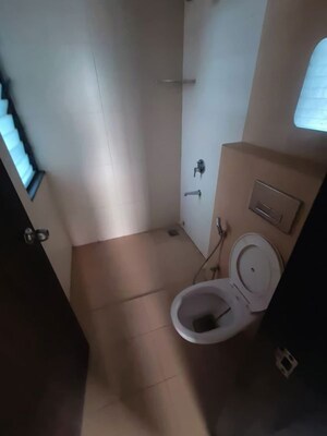 Bathroom in 2 BHK Apartment at Shapoorji Pallonji Sensorium Prisma, Hinjewadi – for Rent