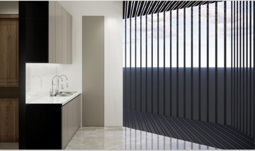 Kitchen in 4 BHK Builder Floor at BPTP Amstoria, Sector 102 – for Sale