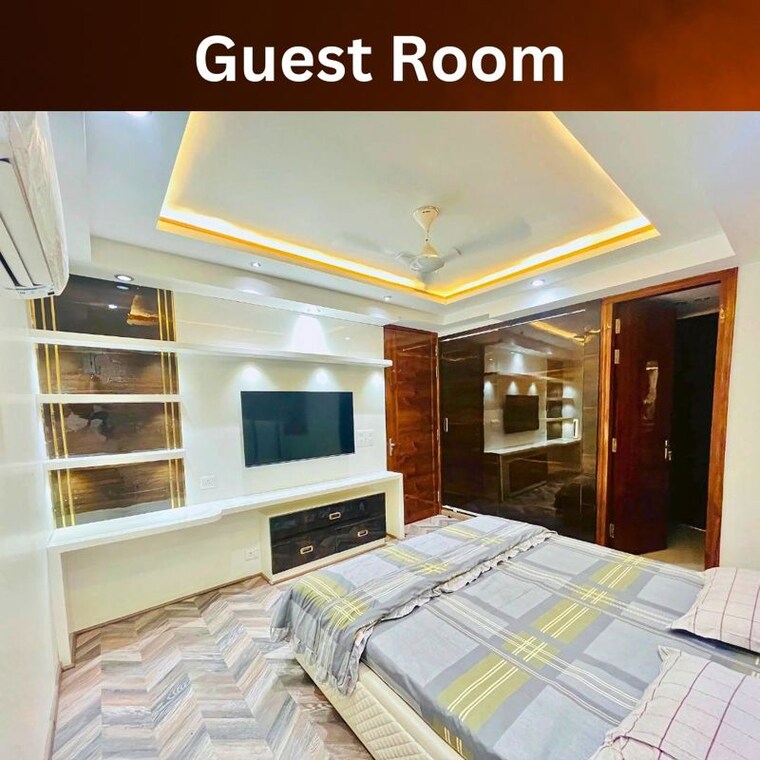 Bedroom, anant-raj-ashok-estate 3 Bedroom 1650 Sq.Ft. Builder Floor In Sector 63a Gurgaon 9939827