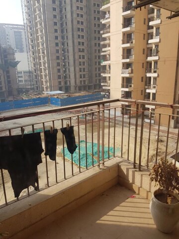 Balcony in 3.5 BHK Apartment at RG Luxury Homes, Sector 16b Greater Noida – for Rent