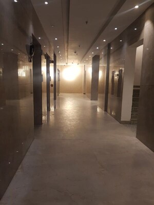 Building Lobby in 3.5 BHK Apartment at RG Luxury Homes, Sector 16b Greater Noida – for Rent