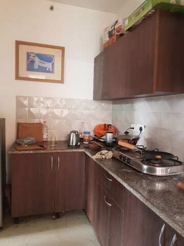 Kitchen in 3.5 BHK Apartment at RG Luxury Homes, Sector 16b Greater Noida – for Rent