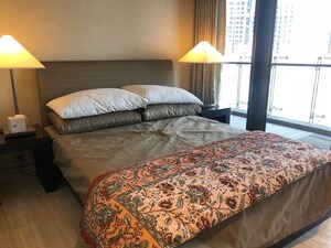 Bedroom in 4 BHK Apartment at Lodha The World Towers World One Tier 2, Worli – for Rent