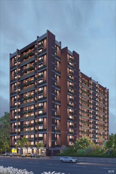 3 BHK + Extra Room Apartment For Rent in Zundal