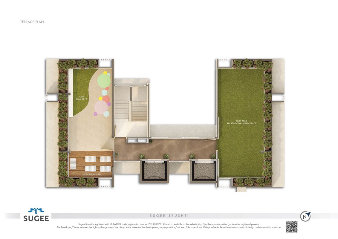 2 BHK 667 Sq.Ft. Apartment in Sugee Srushti