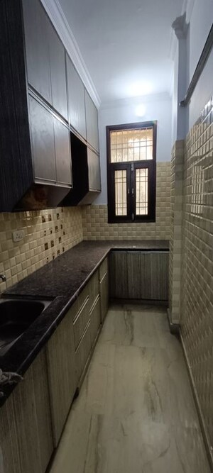 Kitchen in 2 BHK Builder Floor at Rohini Sector 8 – for Rent