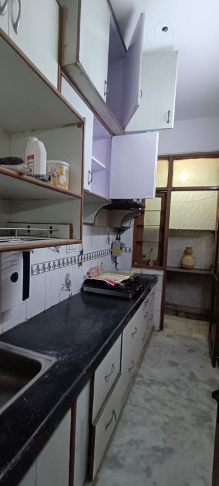 Kitchen, rohini sector 8 1 Bedroom 750 Sq.Ft. Builder Floor In Rohini Sector 8 Delhi 9939946