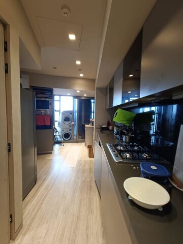 Kitchen in 3 BHK Apartment at Lodha The World Towers World One Tier 2, Worli – for Rent