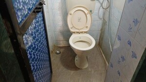 Bathroom in 1 BHK Apartment at Rutu Park – for Rent