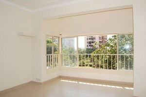 Balcony in 3 BHK Apartment at Dunkeld Apartment, Malabar Hill – for Rent