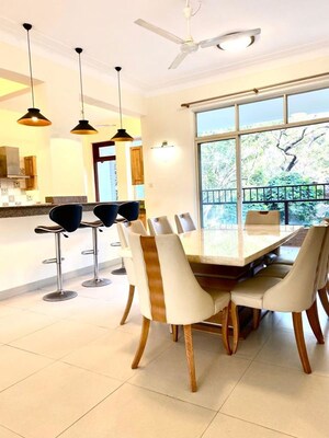 Team Area in 3 BHK Apartment at Dunkeld Apartment, Malabar Hill – for Rent