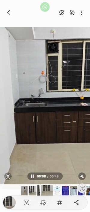 Kitchen in 2 BHK Apartment at Bhojwani Jasmine, Pimple Saudagar – for Rent