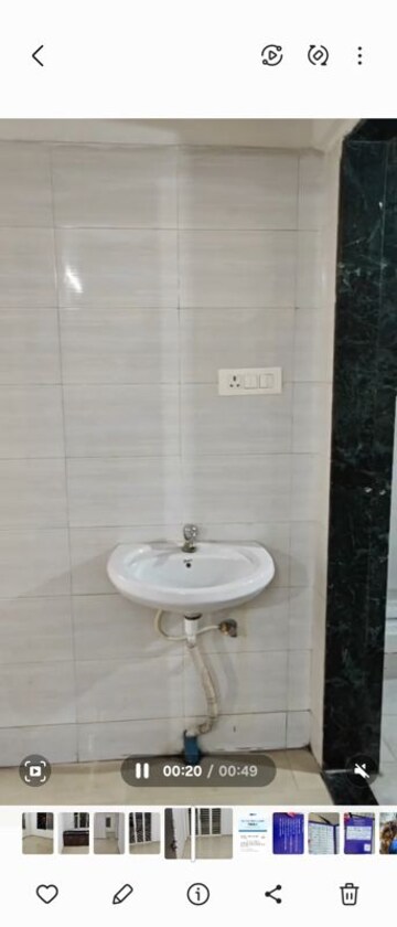 Bathroom in 2 BHK Apartment at Bhojwani Jasmine, Pimple Saudagar – for Rent