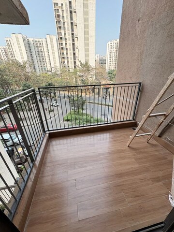 Balcony in 2 BHK Apartment at Lodha Lakeshore Greens, Hedutane – for Rent