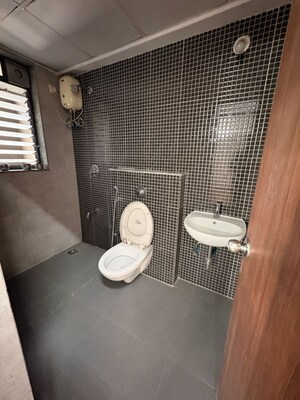 Bathroom in 2 BHK Apartment at Lodha Lakeshore Greens, Hedutane – for Rent