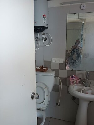 Bathroom in 2 BHK Apartment at Gaur Yamuna City, Gaur Yamuna City – for Rent