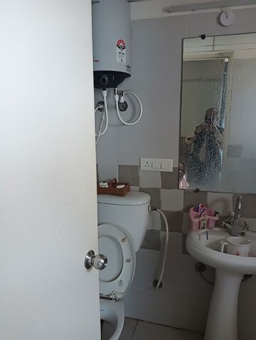 Bathroom in 2 BHK Apartment at Gaur Yamuna City, Gaur Yamuna City – for Rent