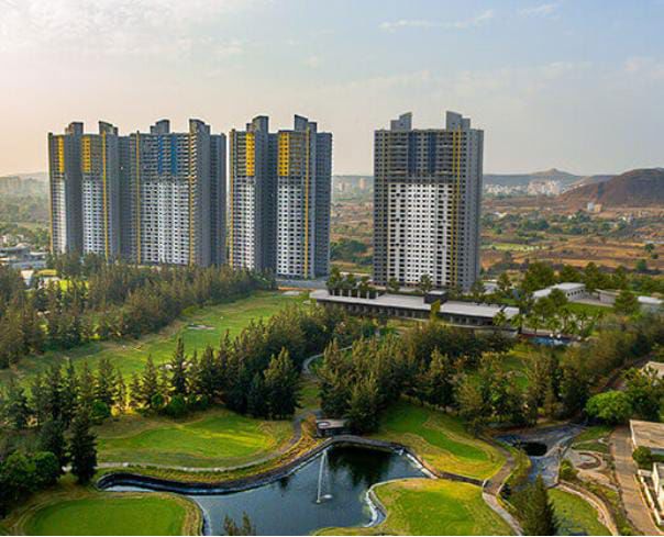 1 BHK + Pooja Room Apartment For Rent in Paranjape Blue Ridge