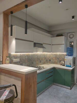 Kitchen in 3.5 BHK Apartment at Conscient Heritage Max, Sector 102 – for Rent