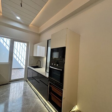 Staircase in 4 BHK Apartment at Chinmay Urbanac Garden, Sushant Golf City – for Sale