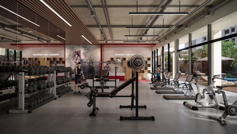 Gym, mahindra-marina-64 3 Bedroom 1100 Sq.Ft. Apartment In Malad West Mumbai 9940080