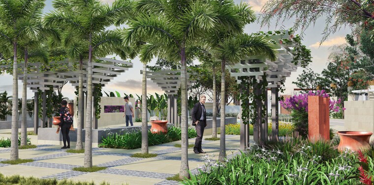 Garden, radiance-gardenia 3.5 Bedroom 2243 Sq.Ft. Apartment In Off Hennur Road Bangalore 9939744