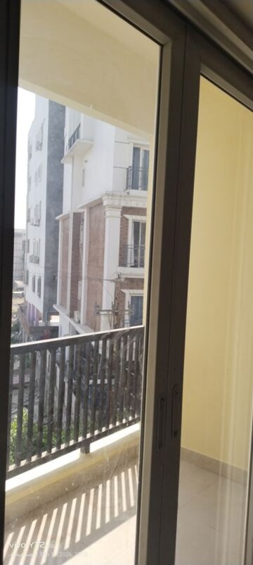 Balcony in 4 BHK Apartment at Pavani Laxmi Nivas, Madhapur – for Rent