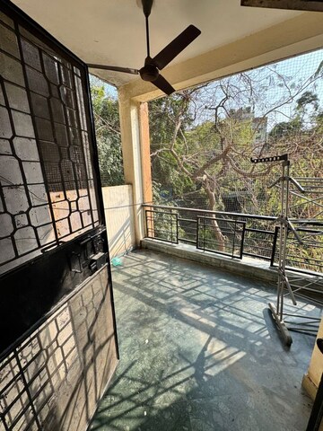 Balcony in 2 BHK Builder Floor at Nehru Enclave – for Rent