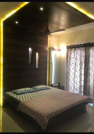 Bedroom in 3 BHK Apartment at Paranjape Blue Ridge, Hinjewadi – for Rent