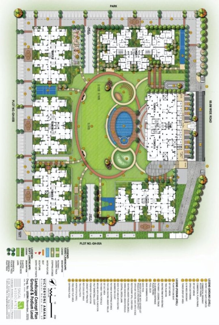 Master Plan, victoryone-amara 3 Bedroom 1650 Sq.Ft. Apartment In Sector 16 Greater Noida Greater Noida 9940173