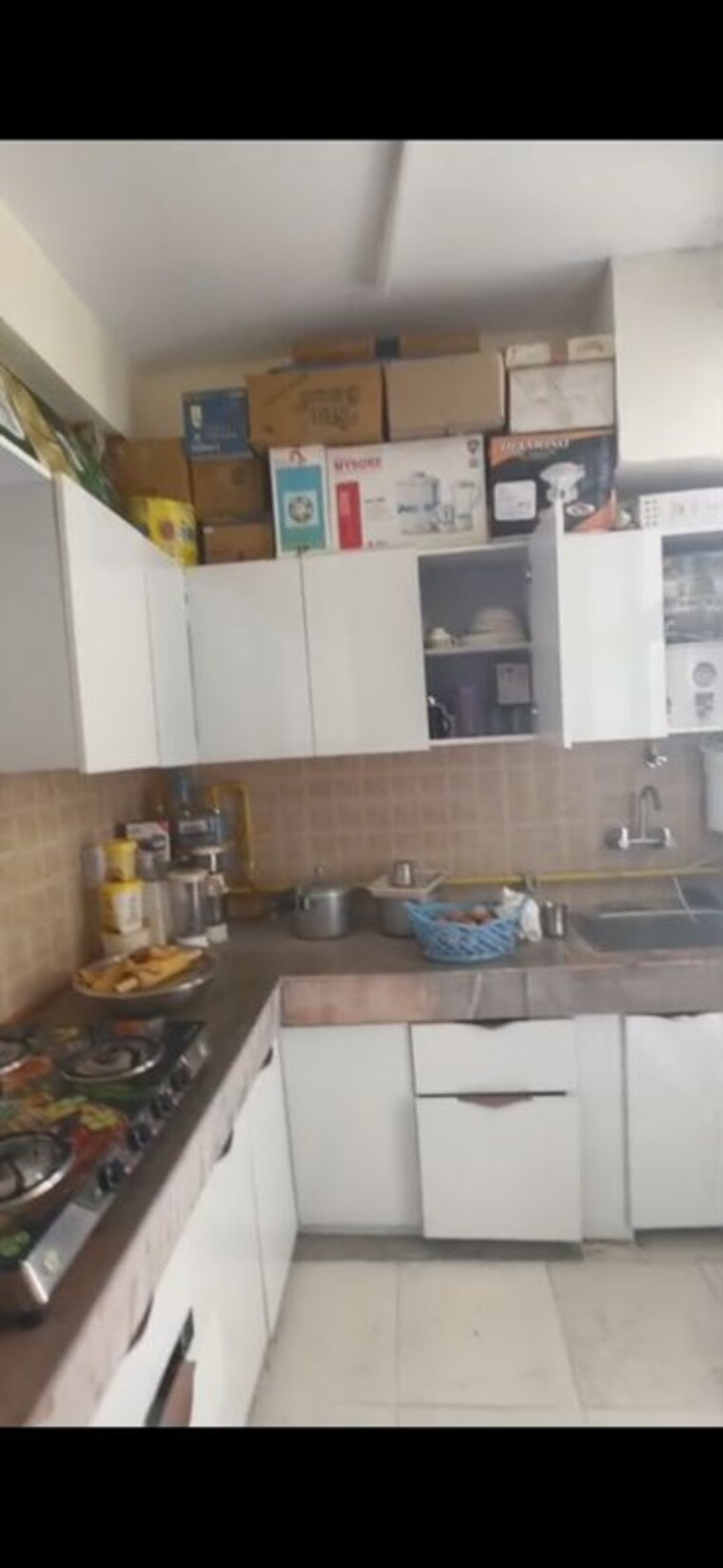 Kitchen, mgi-gharaunda 3 Bedroom 751 Sq.Ft. Apartment In Raj Nagar Extension Ghaziabad 9940220