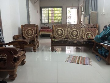 Living Room in 2 BHK Apartment at Dhanraj Park Society, Wakad – for Rent