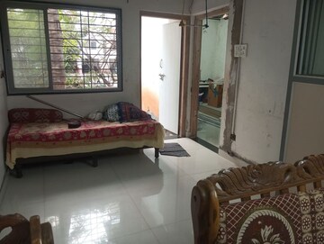 Bedroom in 2 BHK Apartment at Dhanraj Park Society, Wakad – for Rent