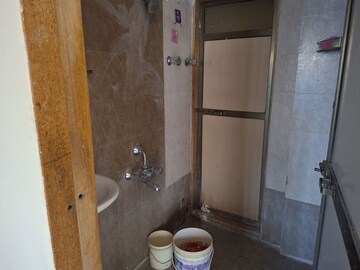 Bathroom in 1 BHK Apartment at SH Shubhangan, Nalasopara West – for Rent