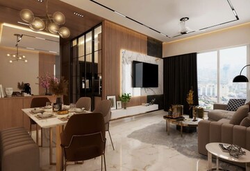 Living Room in 2 BHK Apartment at Gami Asters, Ghansoli – for Sale