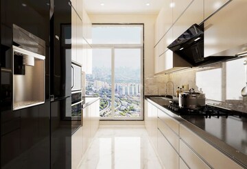 Kitchen in 2 BHK Apartment at Gami Asters, Ghansoli – for Sale