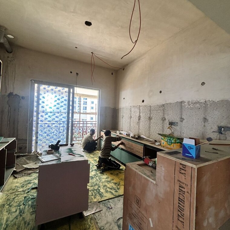 Kitchen, chinmay-urbanac-sky-mansion 5 Bedroom 3326 Sq.Ft. Apartment In Sushant Golf City Lucknow 9940250