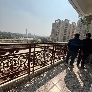 Balcony in 5 BHK Apartment at Chinmay Urbanac Sky Mansion, Sushant Golf City – for Sale