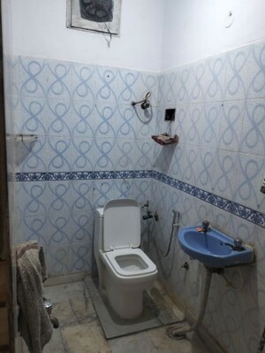 Bathroom in 2 BHK Builder Floor at Panchsheel Vihar – for Rent
