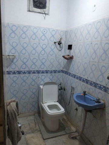 Bathroom in 2 BHK Builder Floor at Panchsheel Vihar – for Rent
