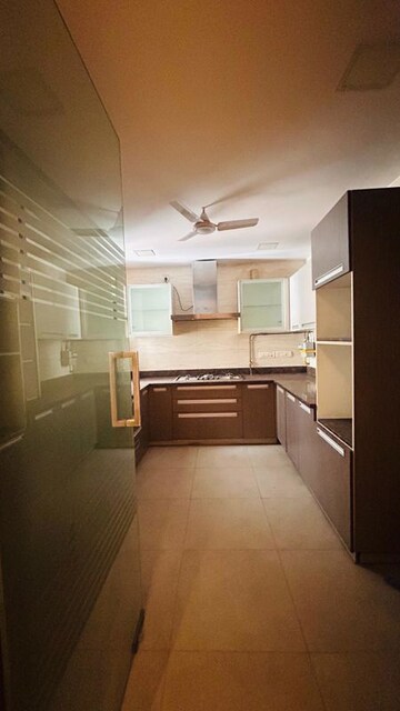 Kitchen in 3 BHK Builder Floor at Panchsheel Enclave – for Rent