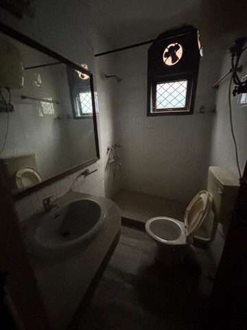 Bathroom in 3 BHK Builder Floor at Greater Kailash I – for Rent