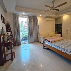 Living Room in 4 BHK Builder Floor at East Of Kailash – for Sale
