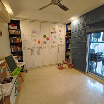 Living Room in 4 BHK Builder Floor at East Of Kailash – for Sale