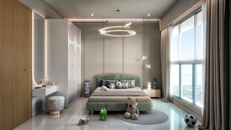 Living Room, mahindra-marina-64 2 Bedroom 765 Sq.Ft. Apartment In Malad West Mumbai 9940272