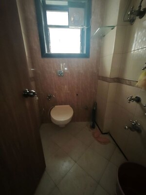 Bathroom in 3 BHK Apartment at Guru Kripa Residency, Chembur – for Rent