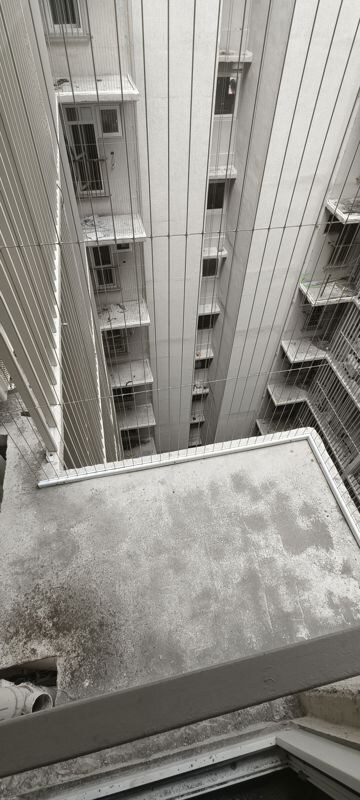 Balcony in 2 BHK Apartment at Shapoorji Pallonji BKC 28, Bandra East – for Rent