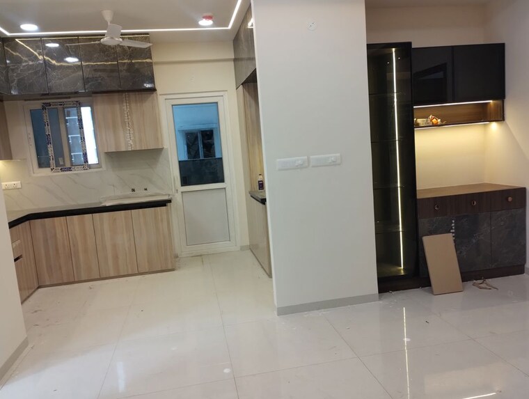 Kitchen, rajapushpa-provincia 3 Bedroom 2335 Sq.Ft. Apartment In Narsingi Hyderabad 9940022